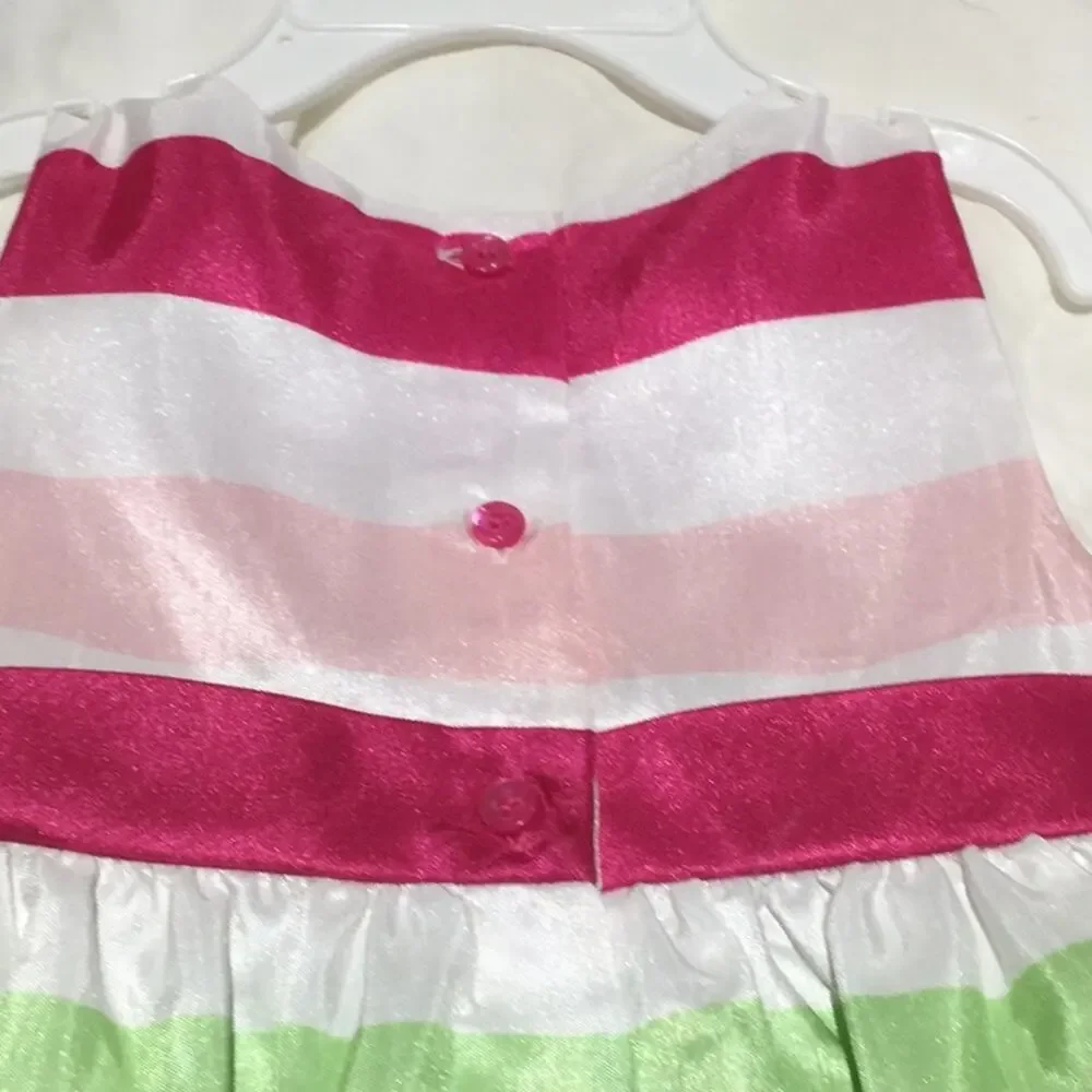 Gymboree striped empire waist dress 18-24m worn 1